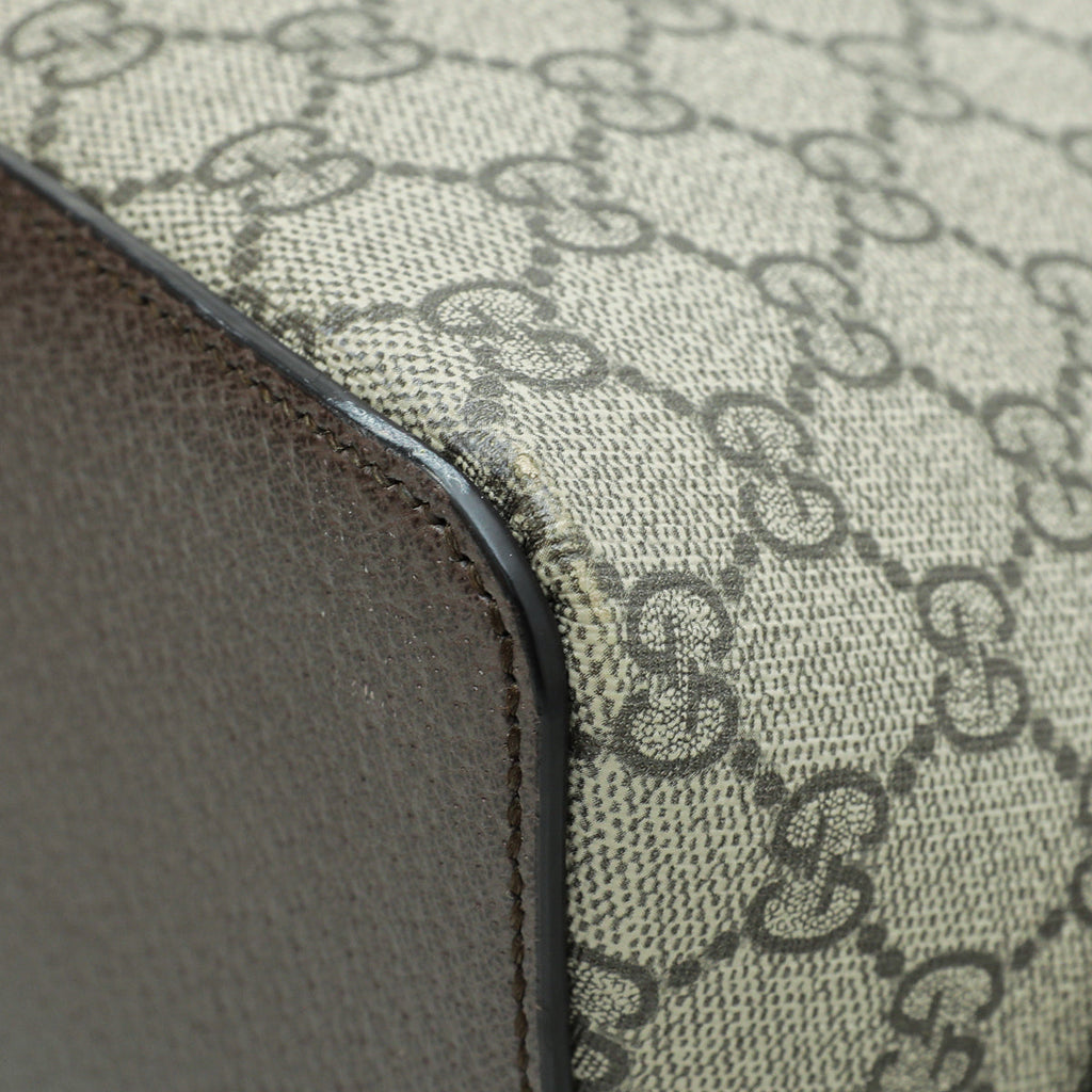 Gucci Multicolor GG Supreme Web Ophidia Top Handle Dome Bag