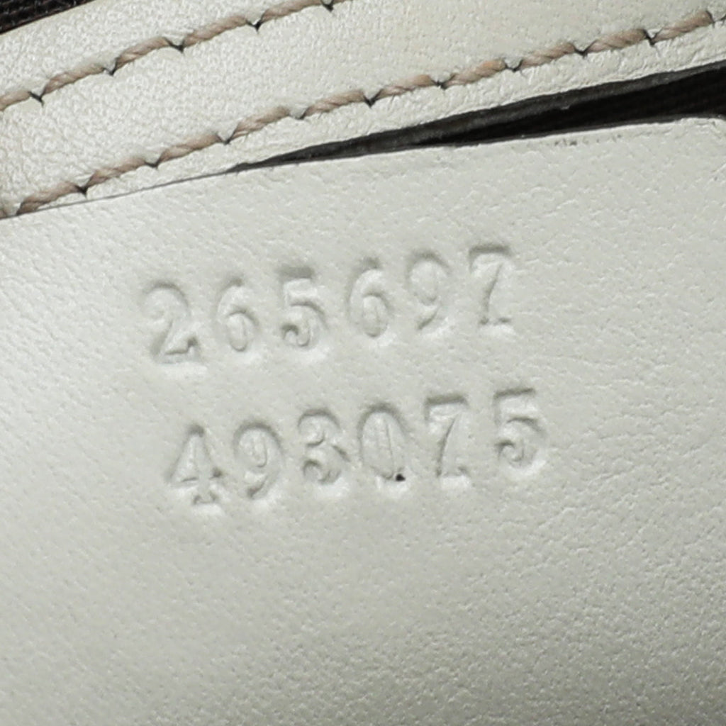 Gucci Off White GG Guccissima Joy Boston Medium Bag