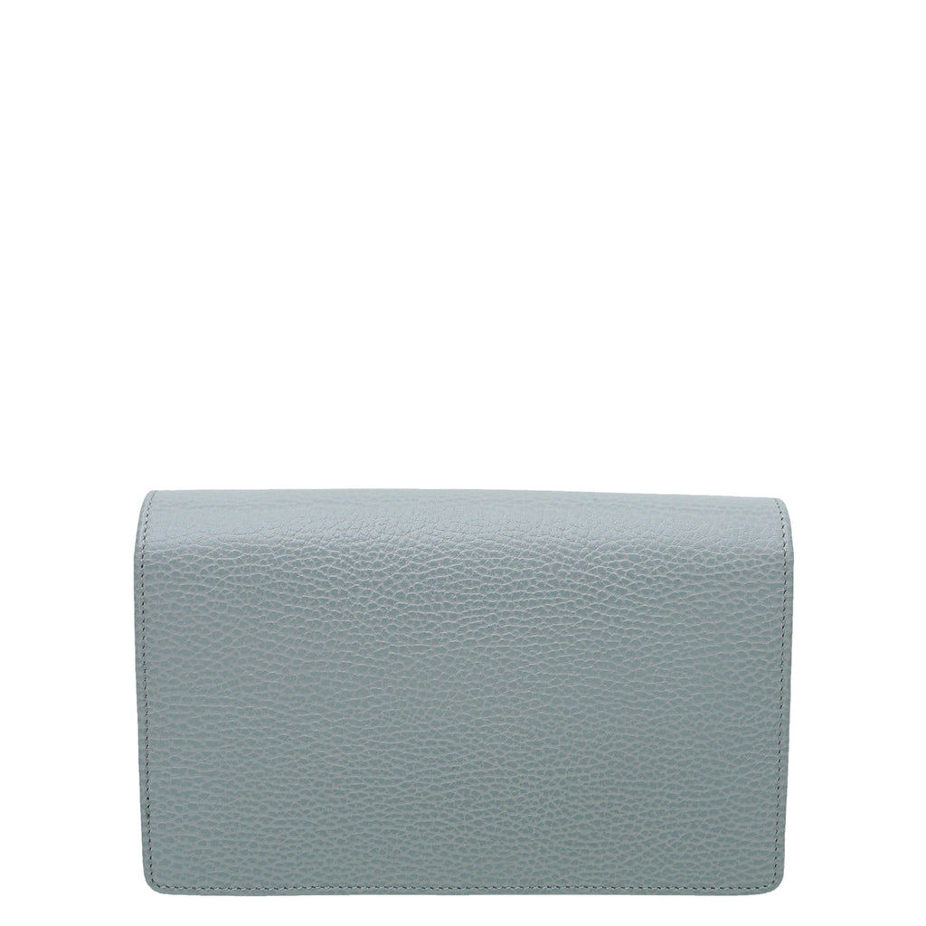 Gucci Grey GG Marmont Mini Chain Bag