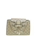 Gucci Champagne GG Guccissima Emily Small Shoulder Bag