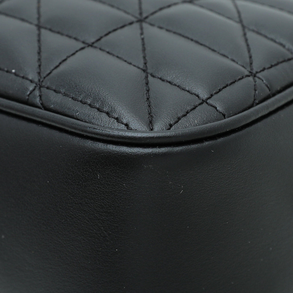 Gucci Black GG Marmont Camera Small Shoulder Bag