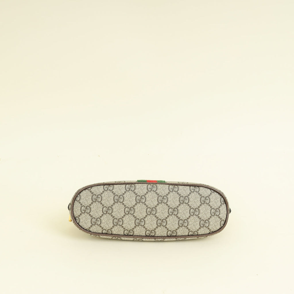 Gucci Ebony GG Supreme Ophidia Small Cosmetic Case