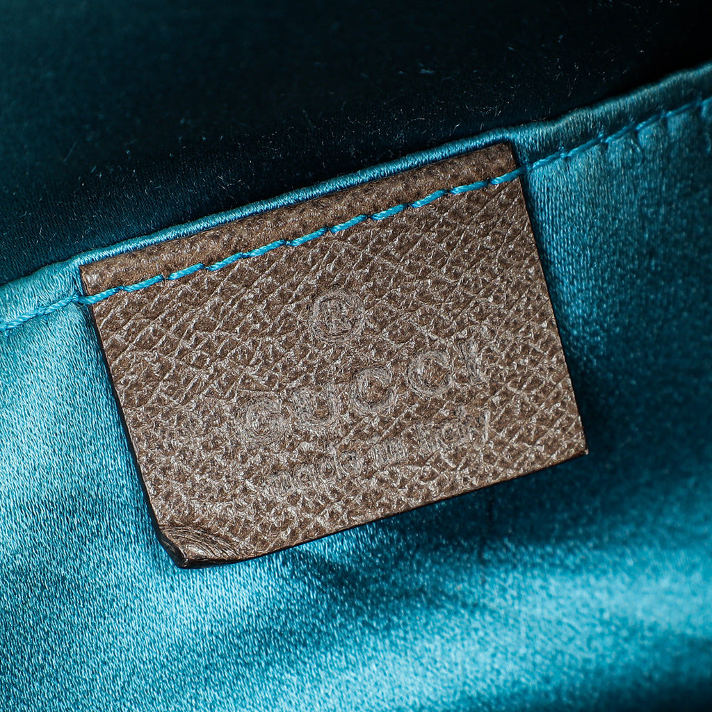 Gucci Bicolor GG Supreme Ophidia Small Shoulder Bag