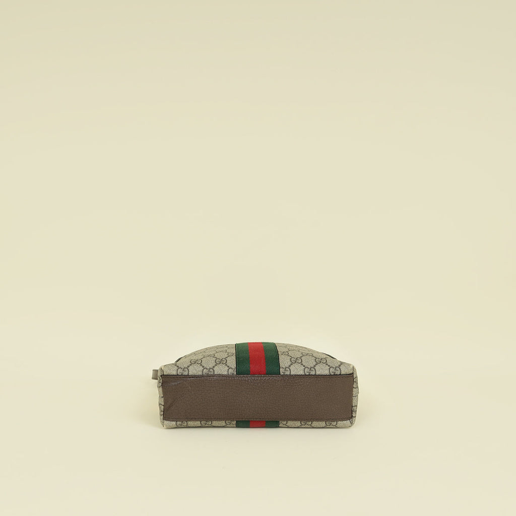 Gucci Bicolor GG Supreme Ophidia Small Shoulder Bag