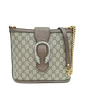 Gucci Ebony GG Supreme Dionysus Medium Bucket Bag