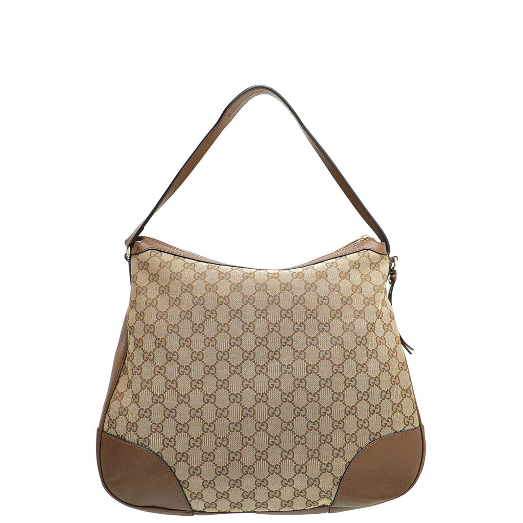 Gucci Bicolor GG Bree Hobo Bag