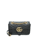 Gucci Black GG Marmont Mini Bag