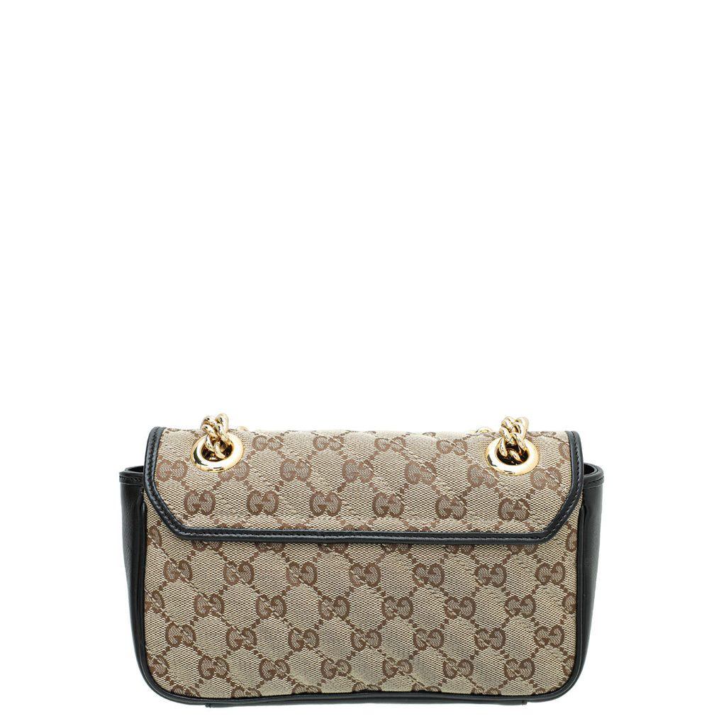 Gucci Bicolor GG Marmont Mini Bag