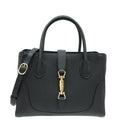 Gucci Black Jackie 1961 Small Shopping Tote Bag