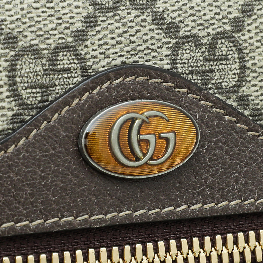 Gucci Bicolor GG Supreme Web Small Ophidia Belt Bag