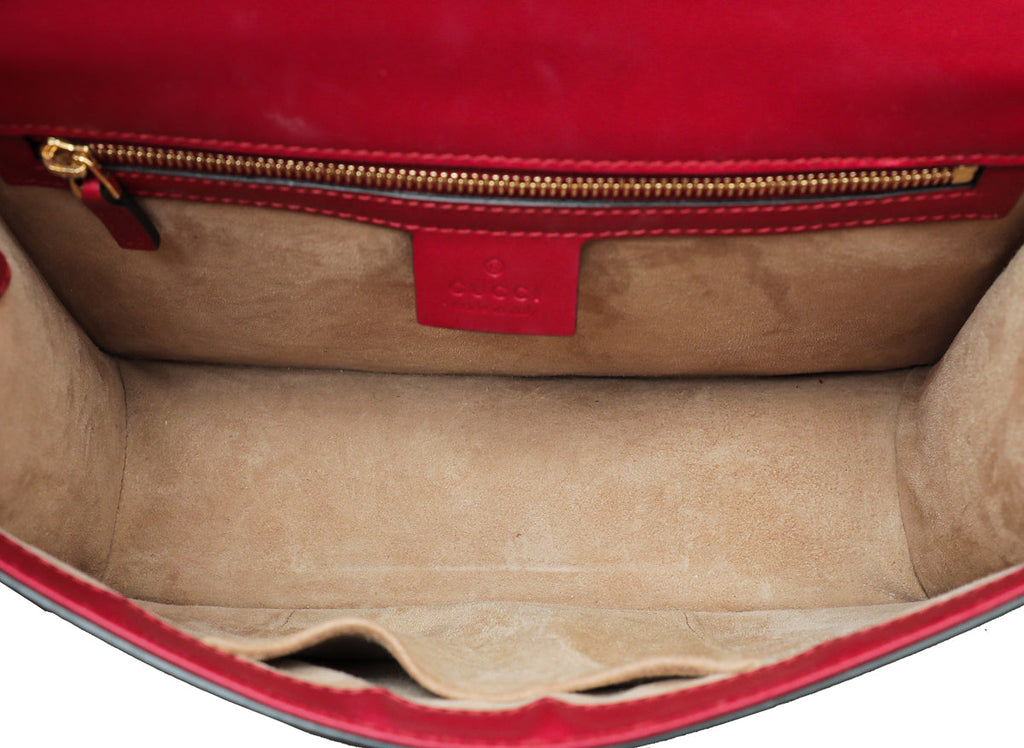 Gucci Red Sylvie Small Bag