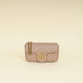 Gucci Dusty Pink GG Marmont Mini Bag