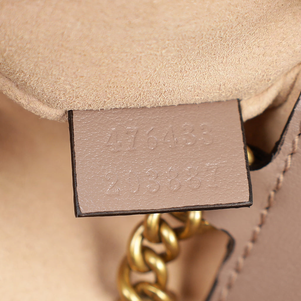 Gucci Dusty Pink GG Marmont Mini Bag