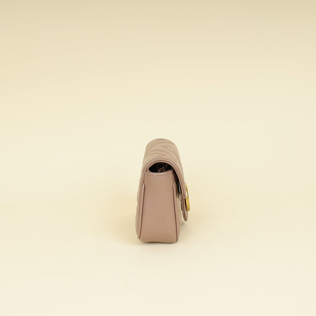 Gucci Dusty Pink GG Marmont Mini Bag