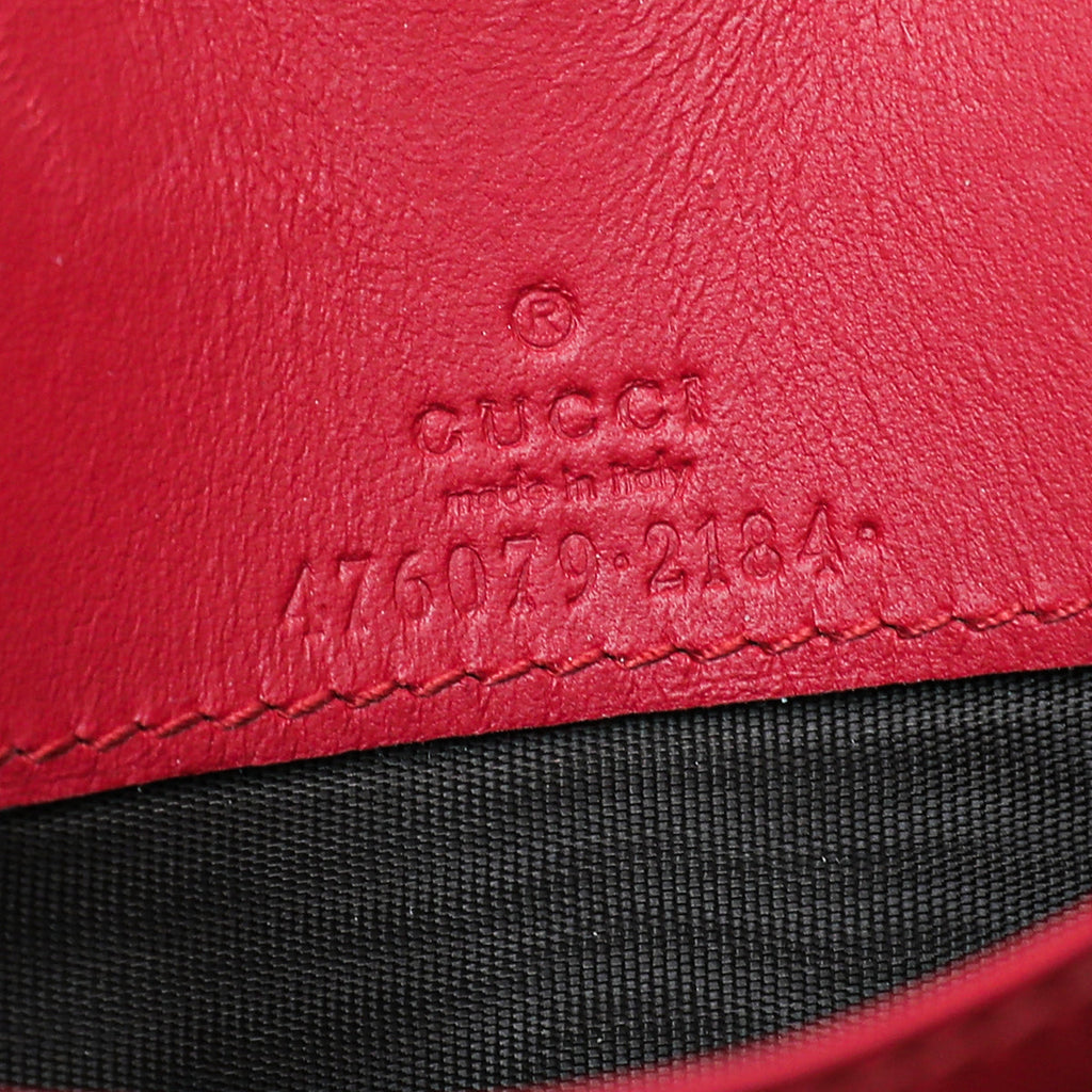 Gucci Tricolor Queen Margaret Bee Mini Bag