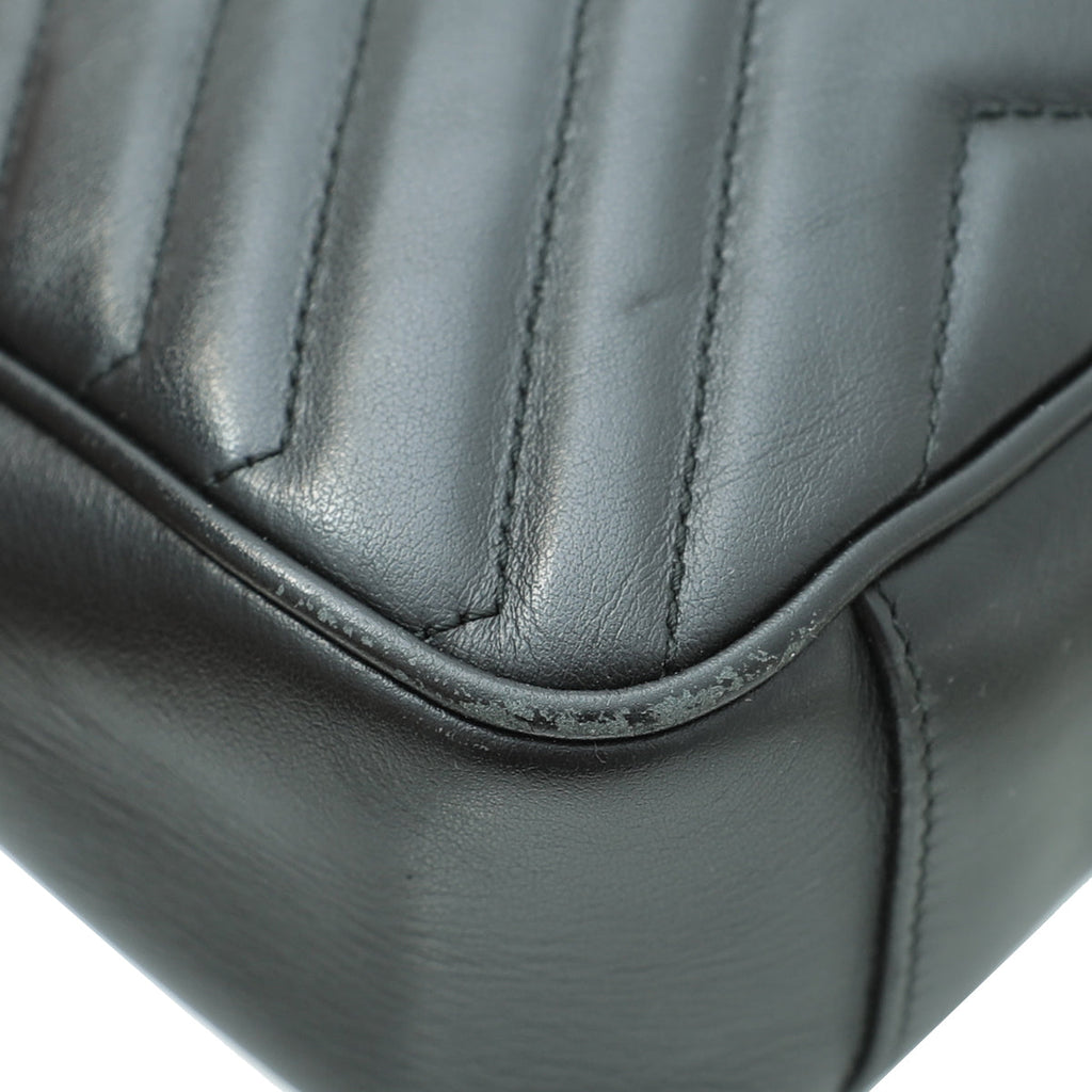 Gucci Black GG Marmont Small Bag