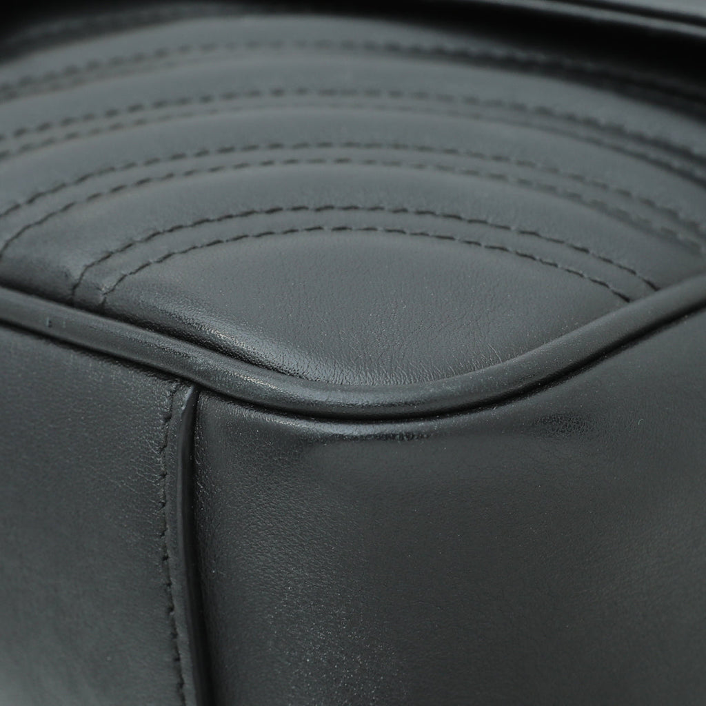 Gucci Black GG Marmont Small Bag