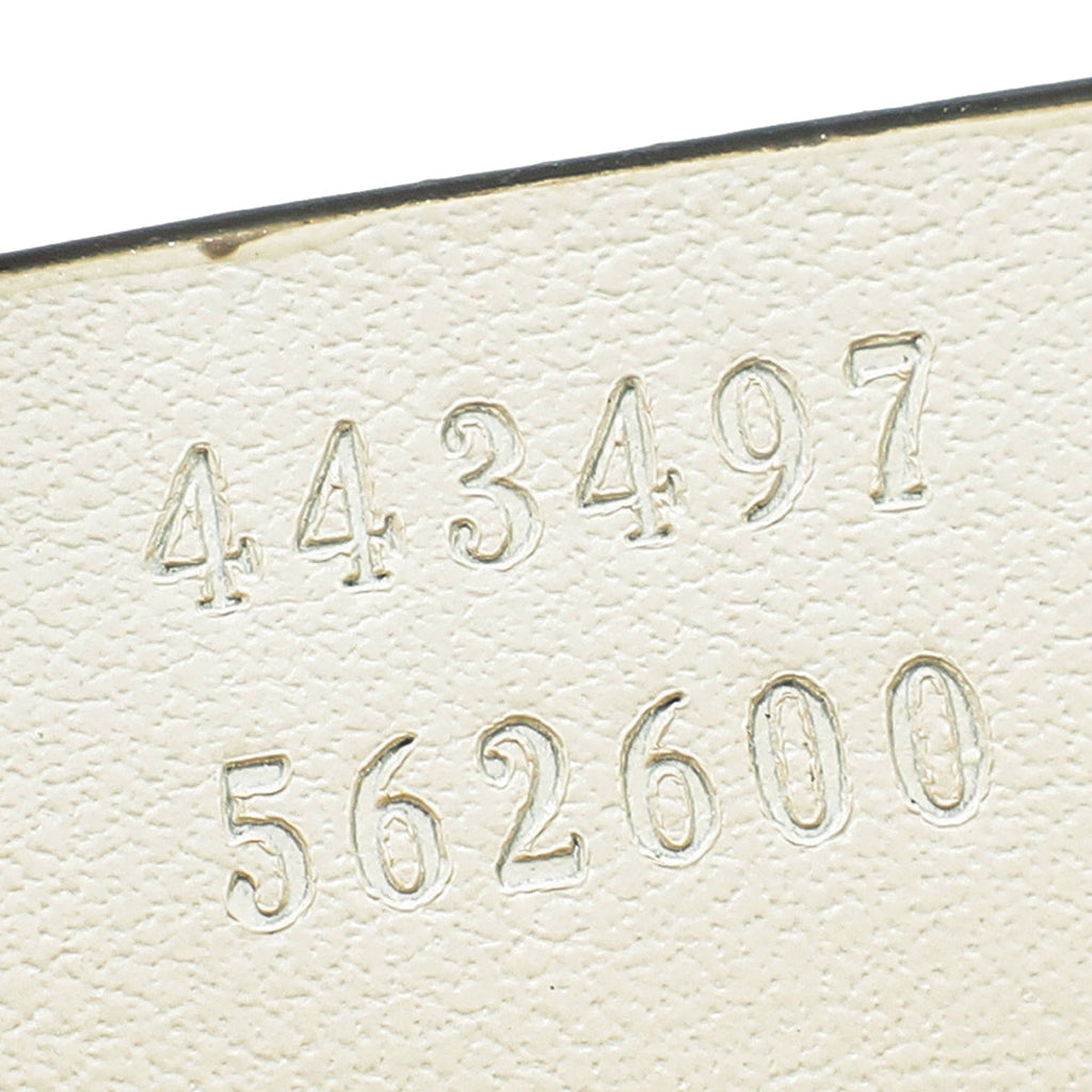 Gucci White Cream GG Marmont Matelasse Small Shoulder Bag