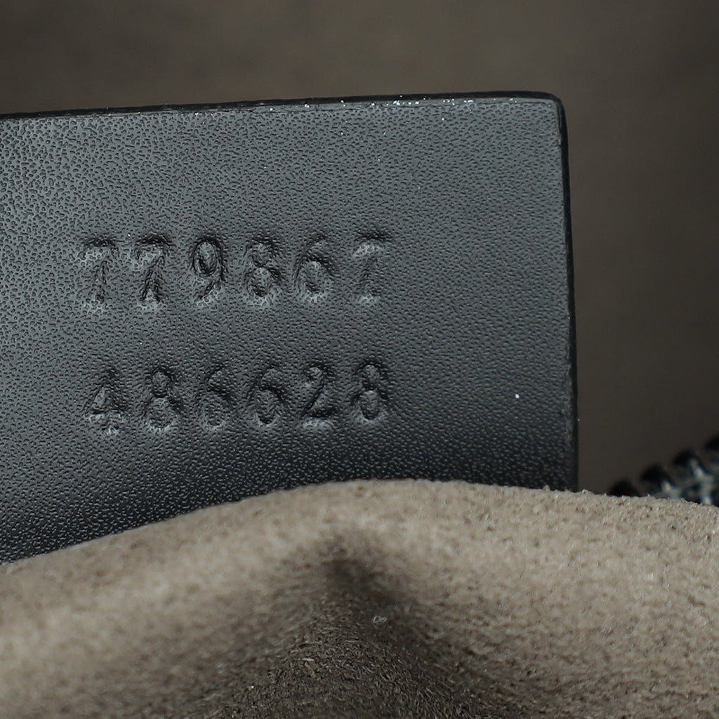 Gucci Bicolor GG Supreme Convertible Zip Tote Bag