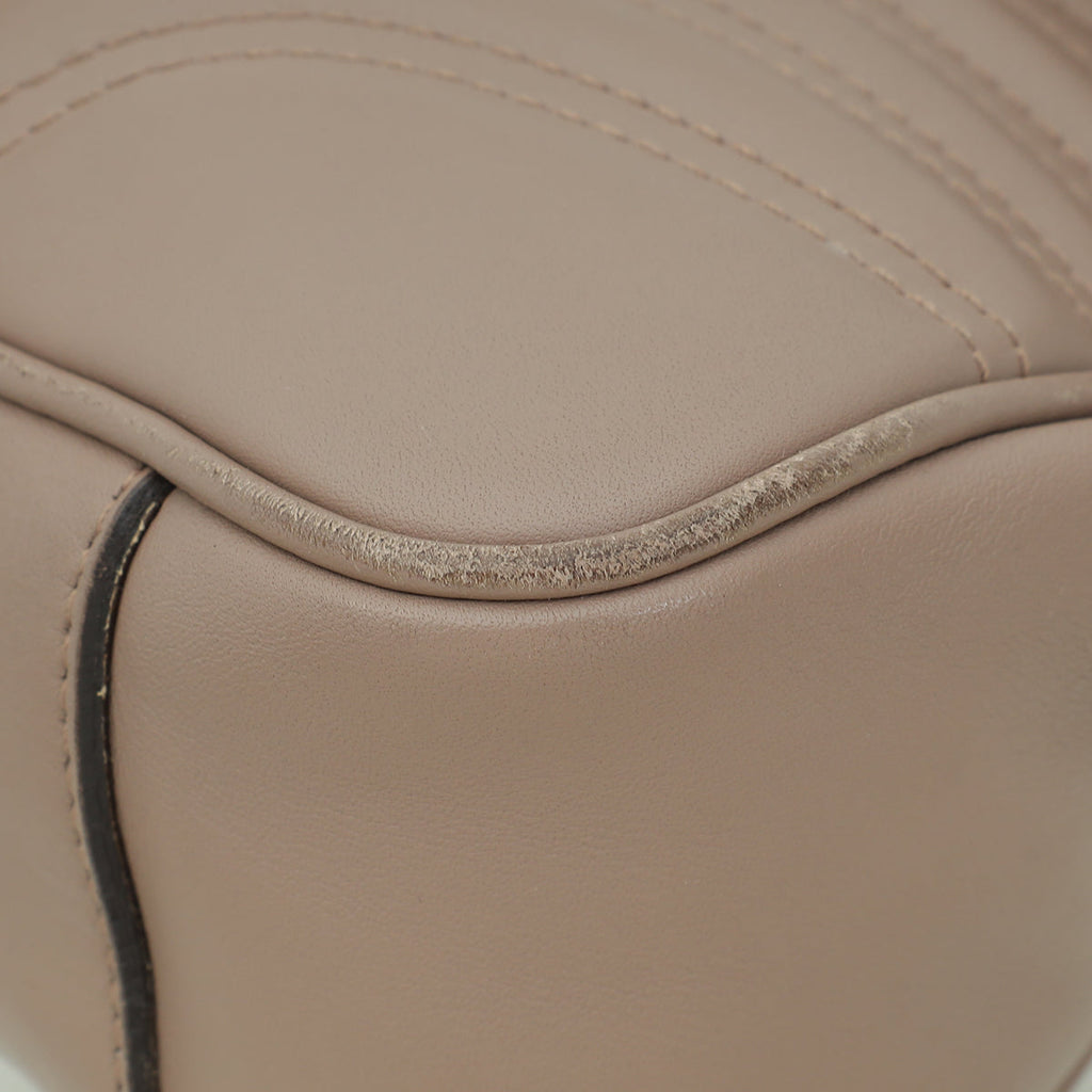 Gucci Dusty Pink GG Marmont Matelasse Medium Bag