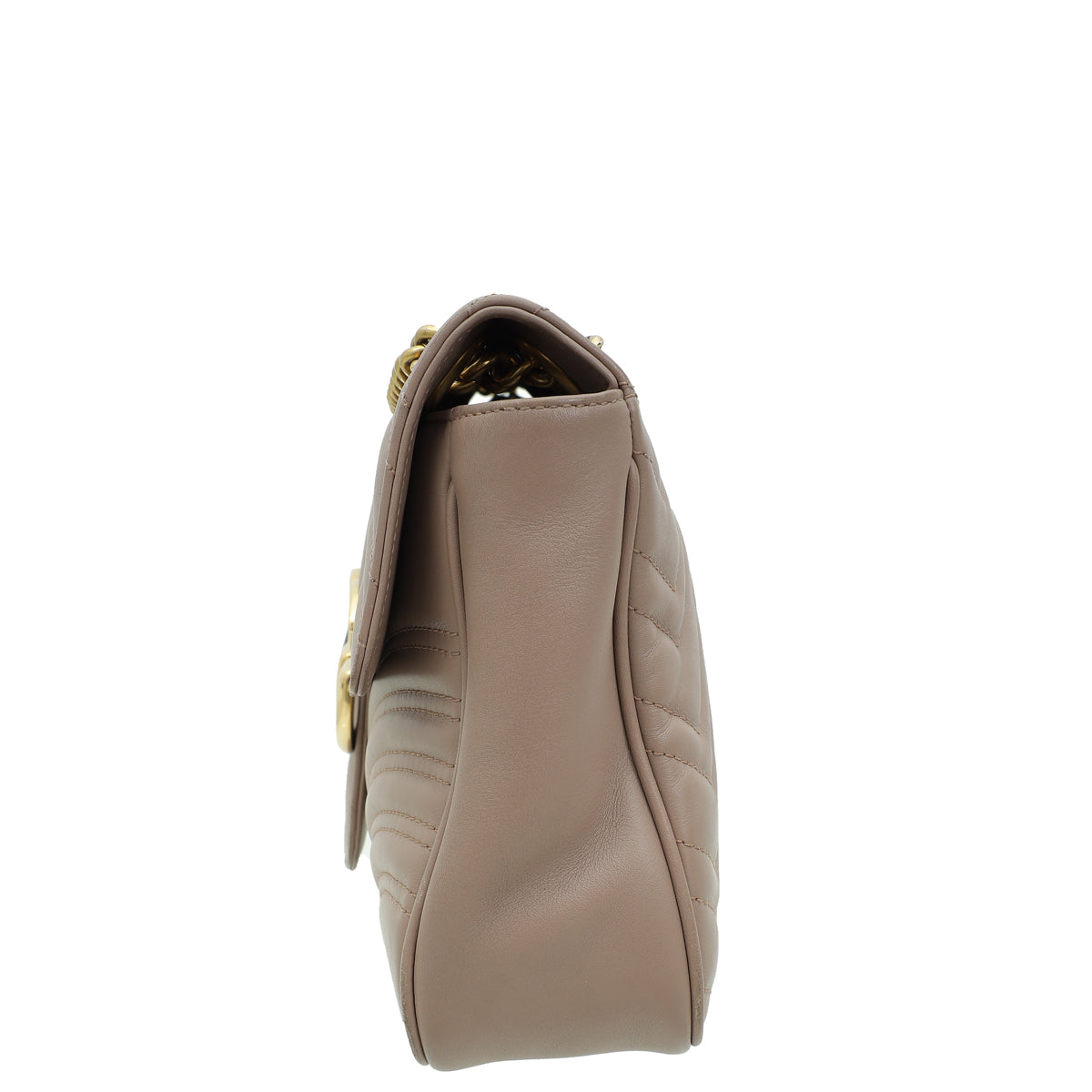 Gucci Dusty Pink GG Marmont Matelasse Medium Bag