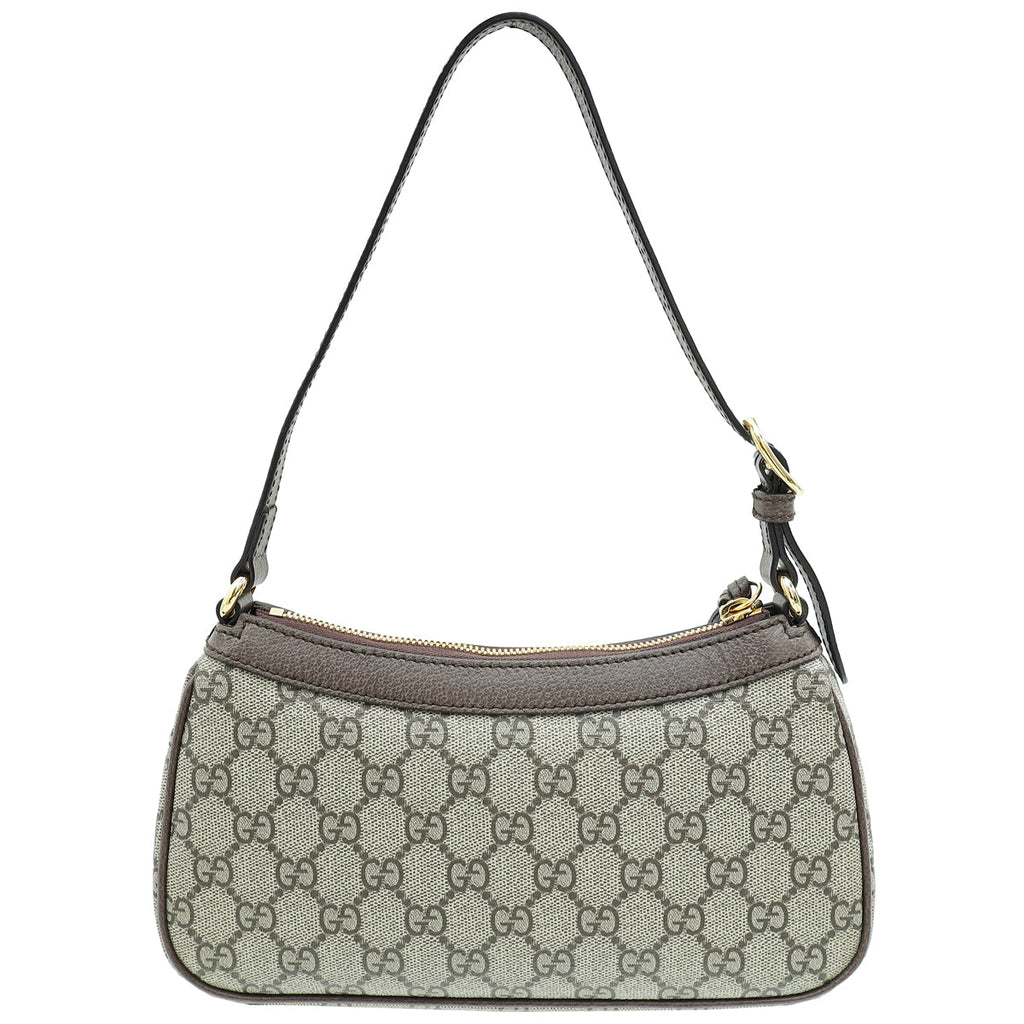 Gucci Bicolor GG Supreme Ophidia Small Shoulder Bag