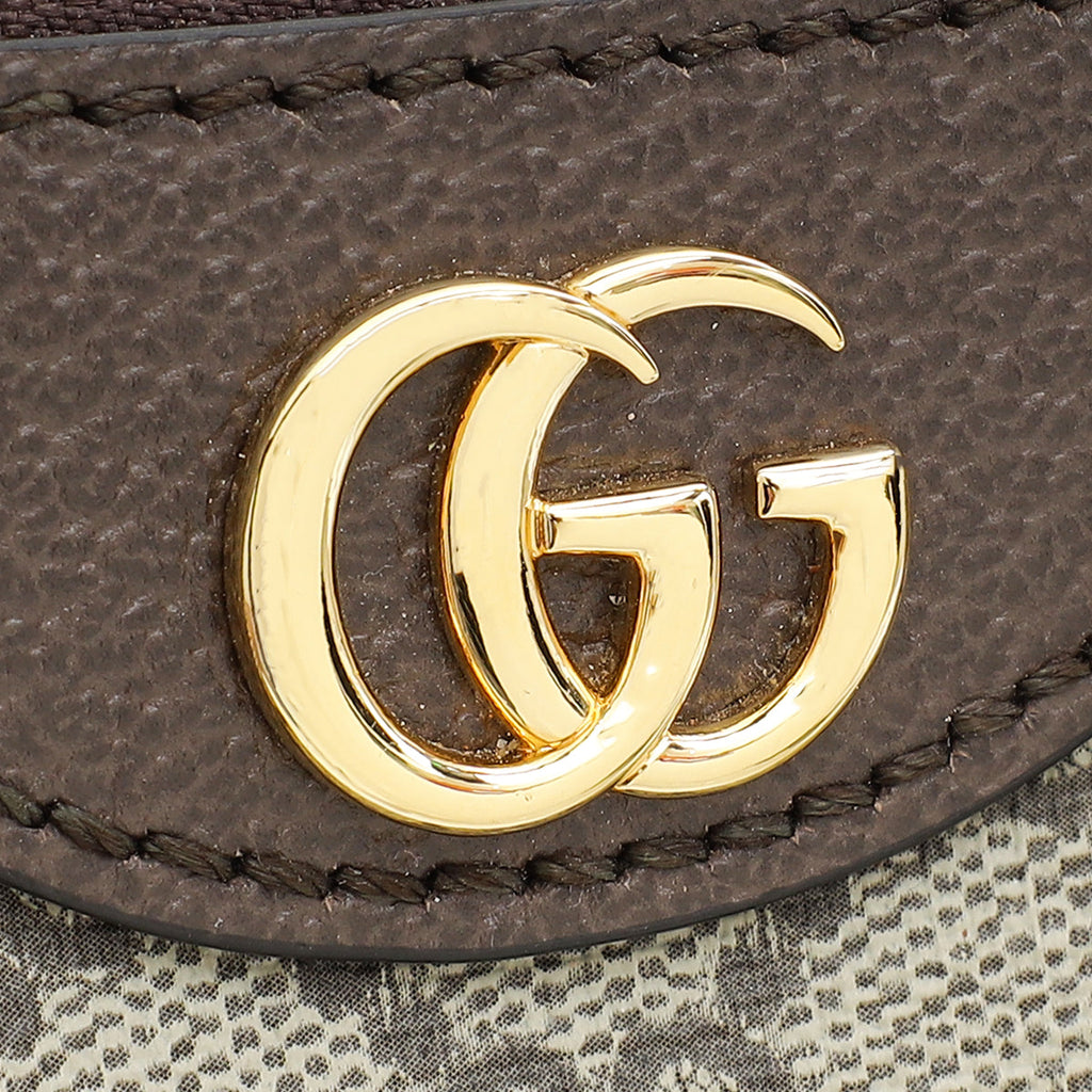 Gucci Bicolor GG Supreme Ophidia Small Shoulder Bag