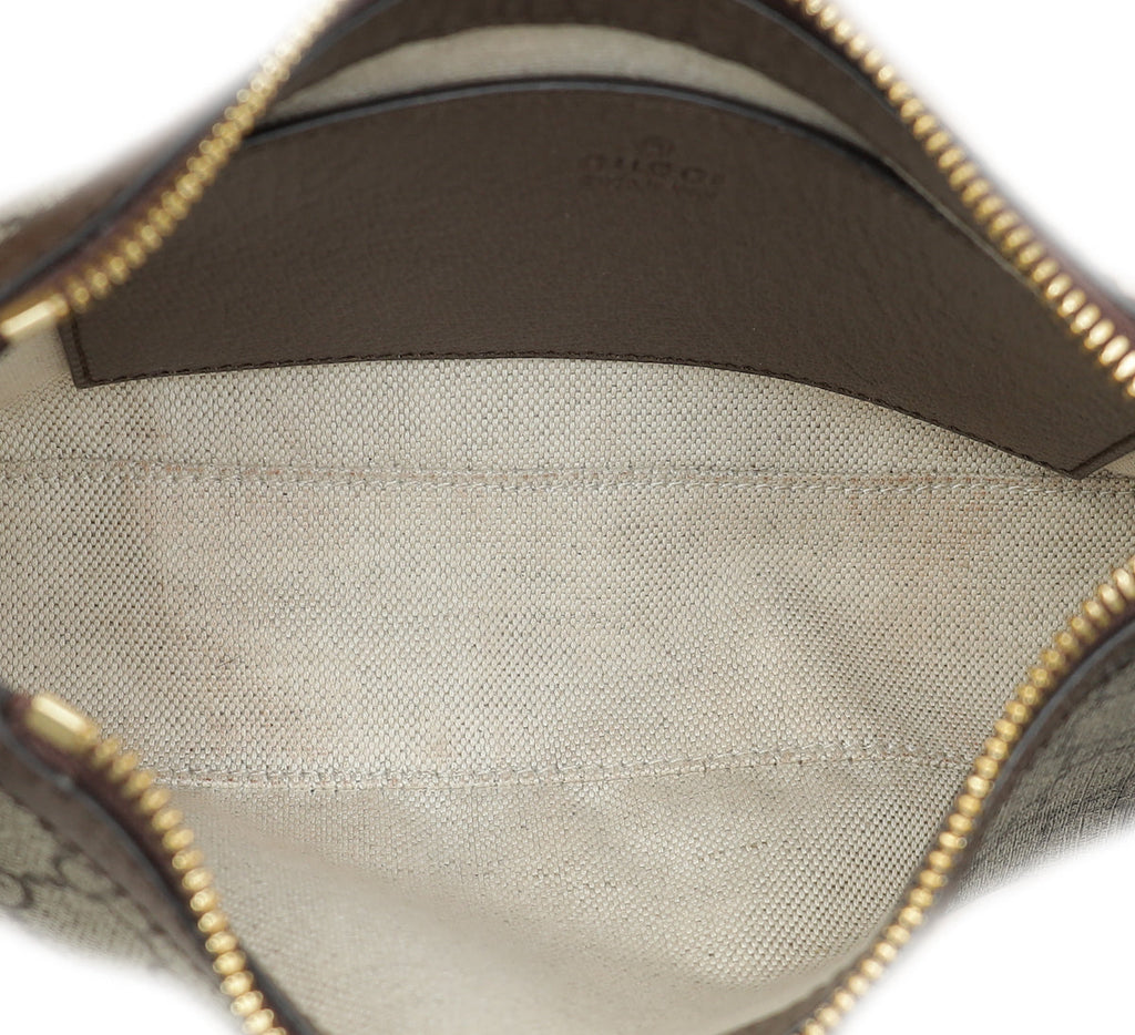 Gucci Bicolor GG Supreme Ophidia Small Shoulder Bag