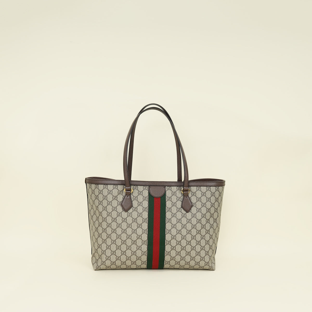 Gucci Bicolor GG Supreme Ophidia Large Tote Bag