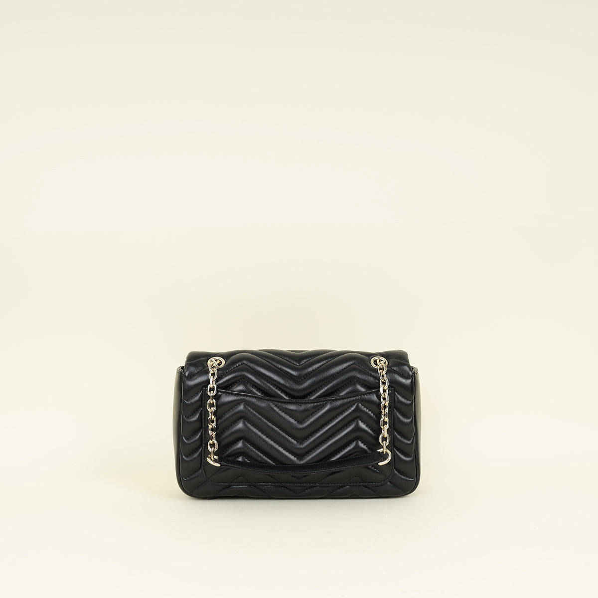 Gucci Black GG Marmont Medium Shoulder Bag
