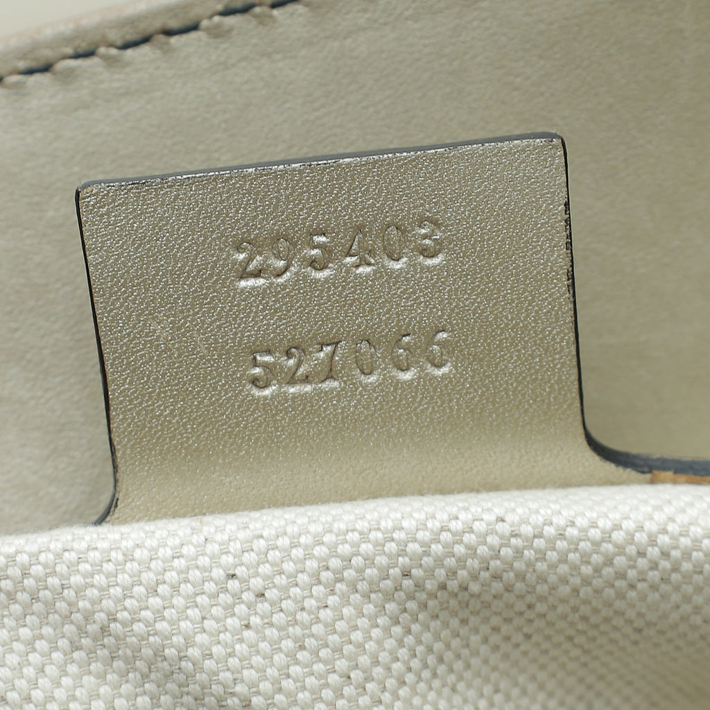 Gucci Champagne GG Guccissima Emily Large Bag