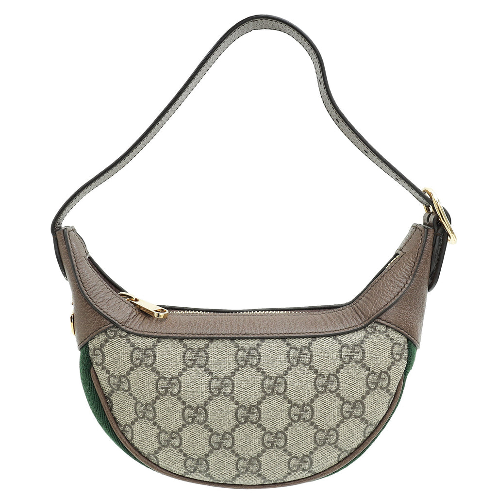 Gucci Bicolor GG Supreme Ophidia Mini Bag