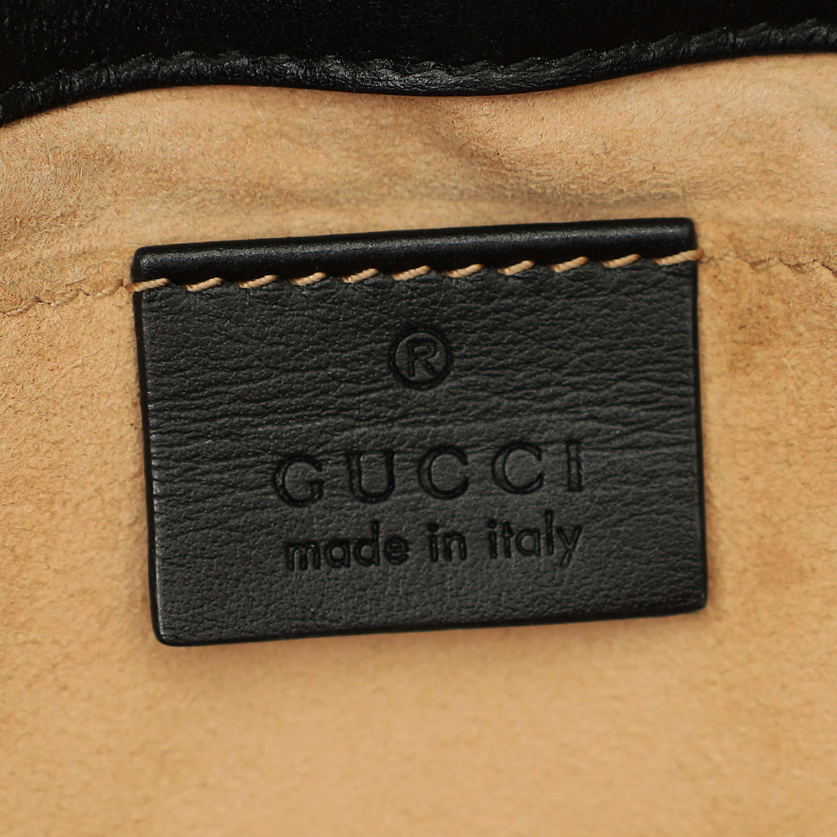 Gucci Black GG Marmont Mini Shoulder Bag