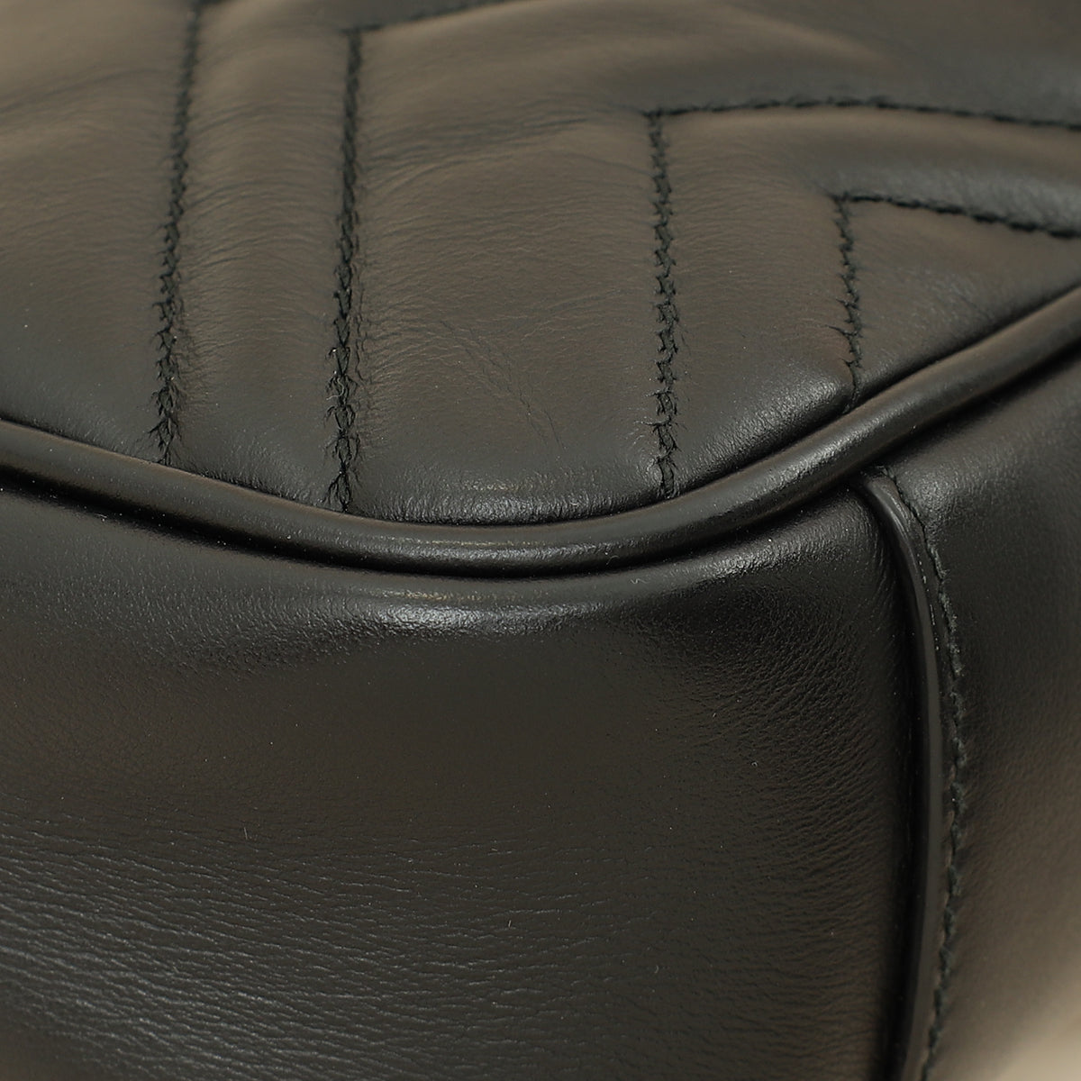 Gucci Black GG Marmont Mini Shoulder Bag