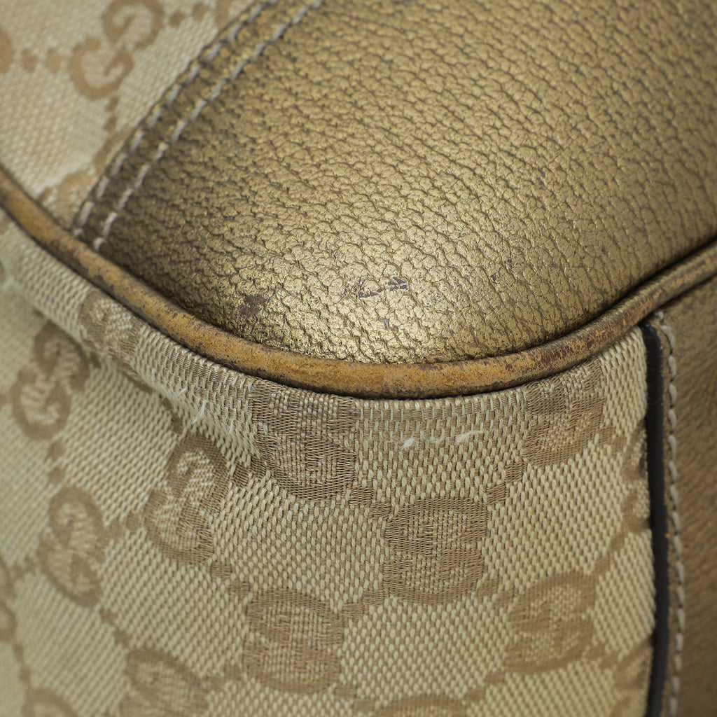 Gucci Bicolor GG Bow Princy Tote Medium Bag