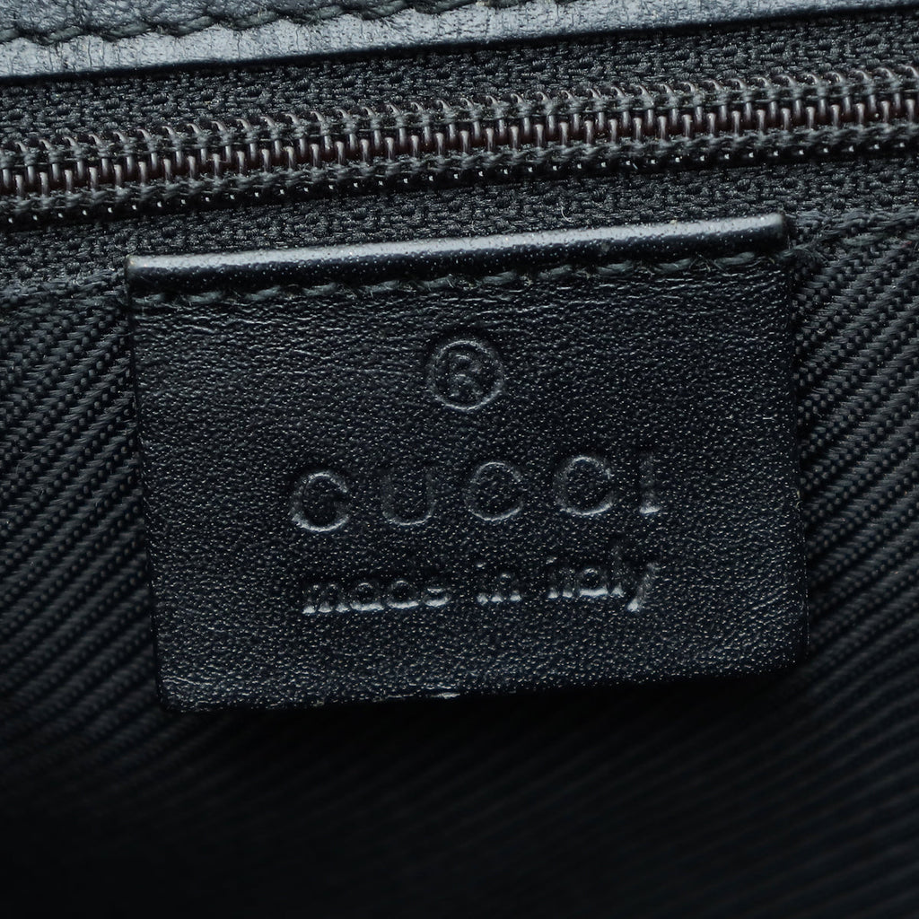 Gucci Black GG Bardot Small Bag