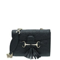Gucci Black GG Guccissima Emily Mini Chain Bag