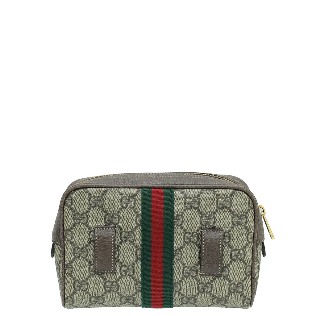 Gucci Bicolor GG Supreme Ophidia Small Belt Bag