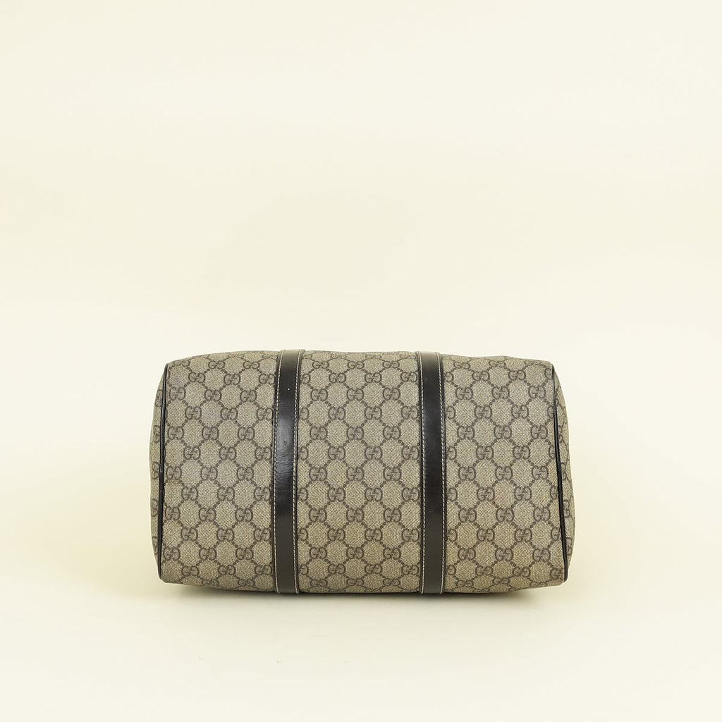 Gucci Bicolor GG Supreme Joy Medium Boston Bag