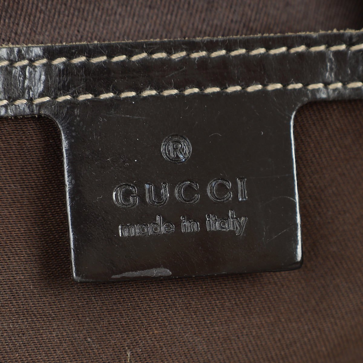 Gucci Bicolor GG Supreme Joy Medium Boston Bag