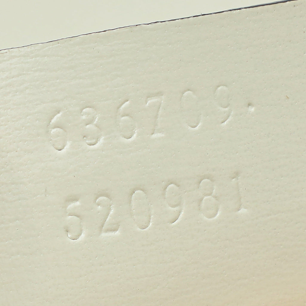 Gucci White Jackie 1961 Small Shoulder Bag