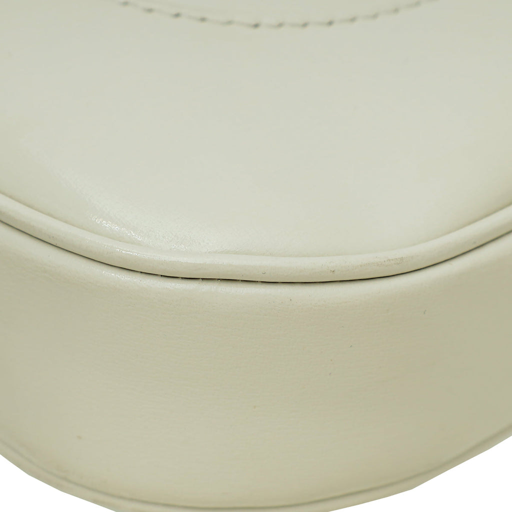 Gucci White Jackie 1961 Small Shoulder Bag
