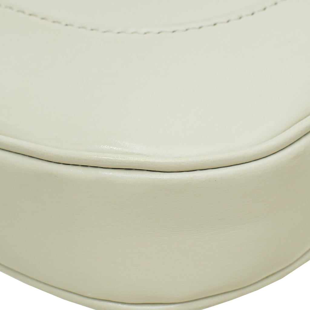 Gucci White Jackie 1961 Small Shoulder Bag