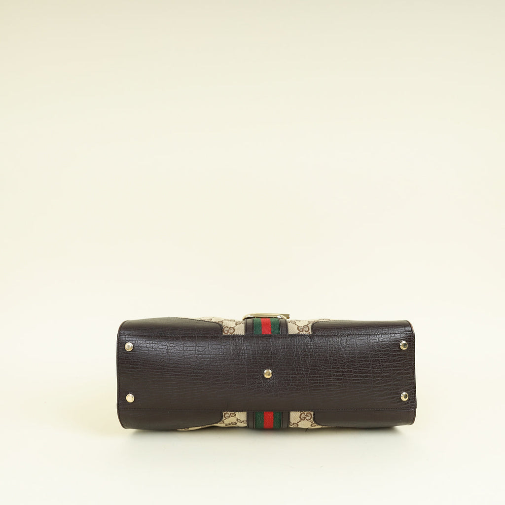 Gucci Tricolor GG Junco Shoulder Bag