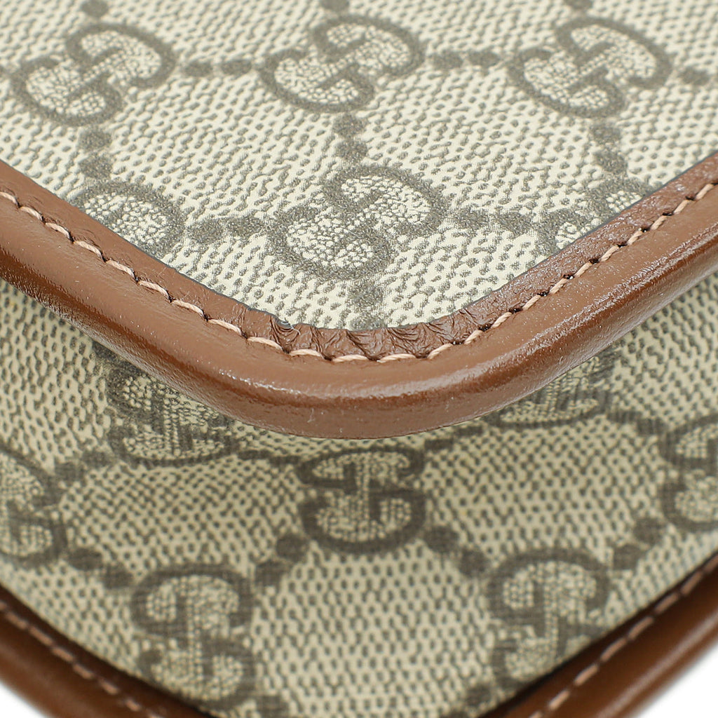 Gucci Bicolor GG Supreme Retro G Travel Pouch