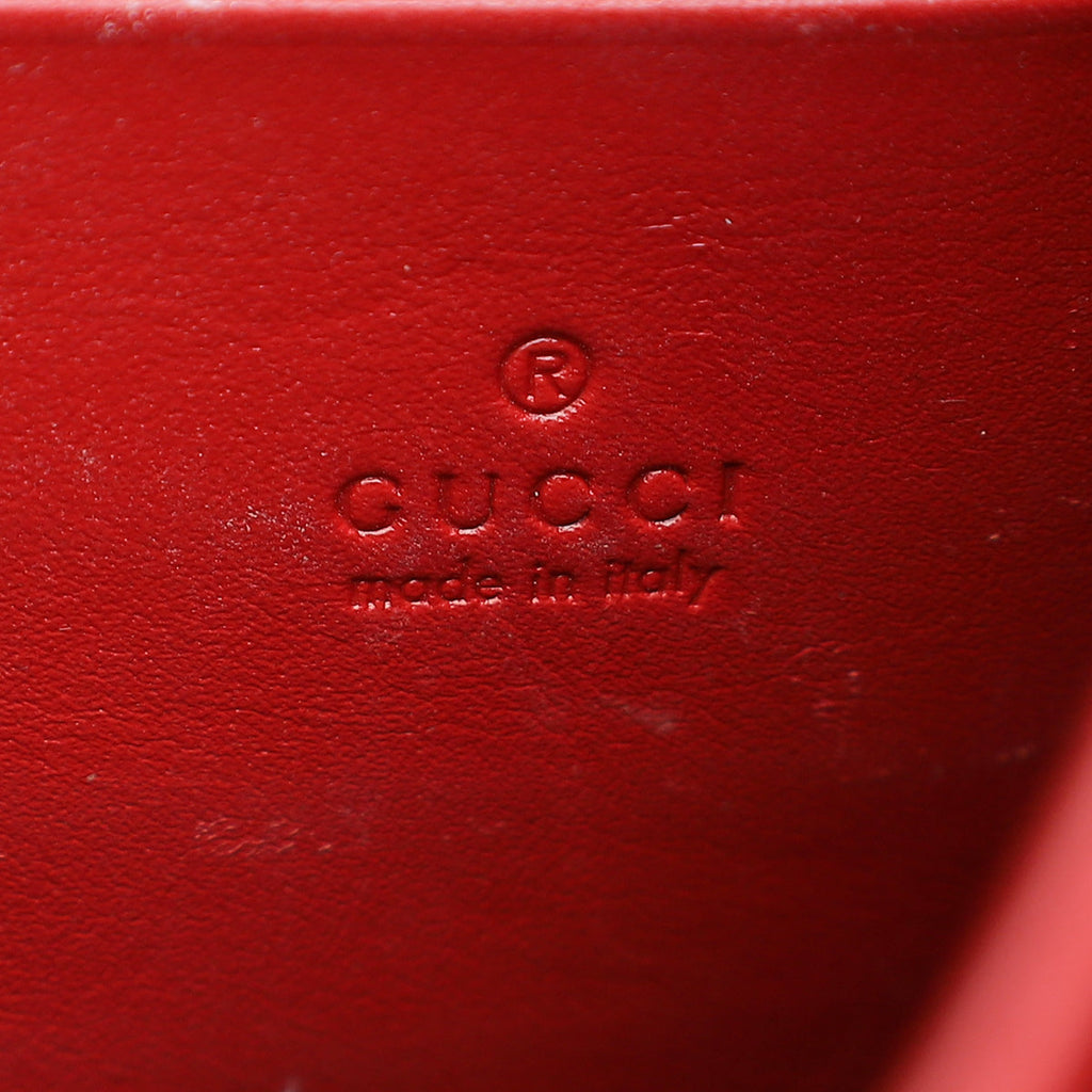 Gucci Red GG Marmont Super Mini Bag