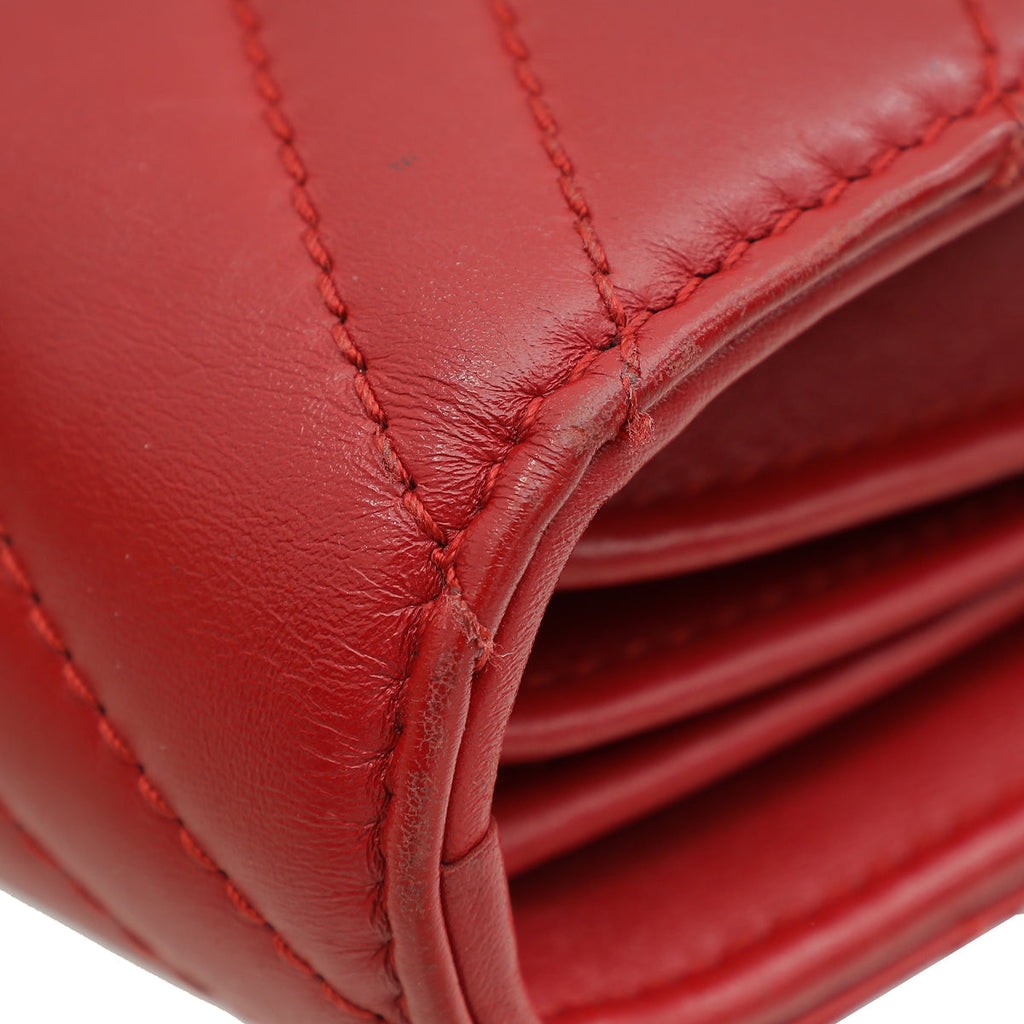 Gucci Red GG Marmont Super Mini Bag