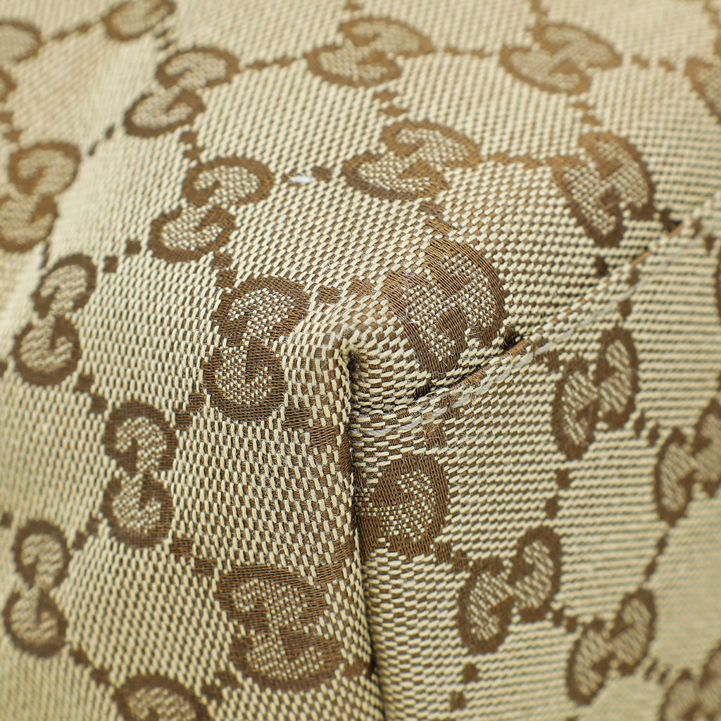 Gucci Ebony GG Web Diaper Large Tote Bag