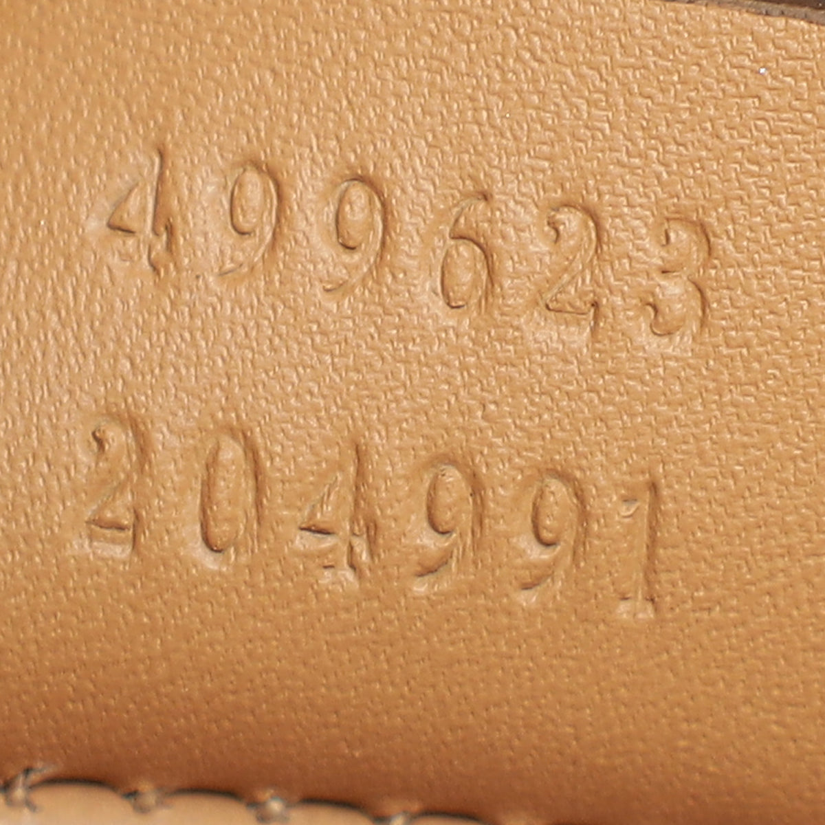 Gucci Gold Lizard Dionysus Small Shoulder Bag