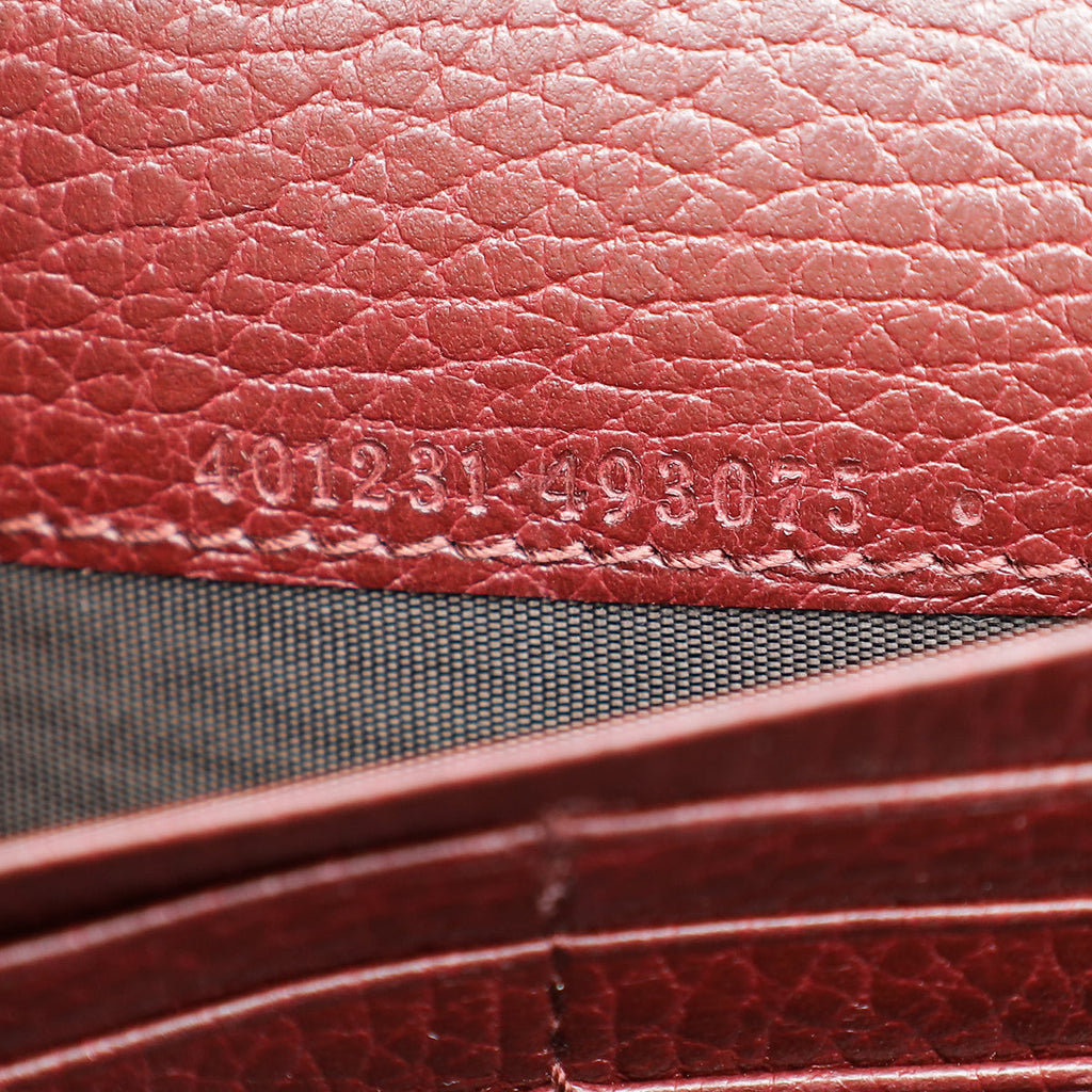 Gucci Maroon Dionysus Mini Shoulder Bag